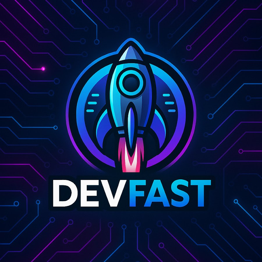 Logo do canal DevFast no YouTube